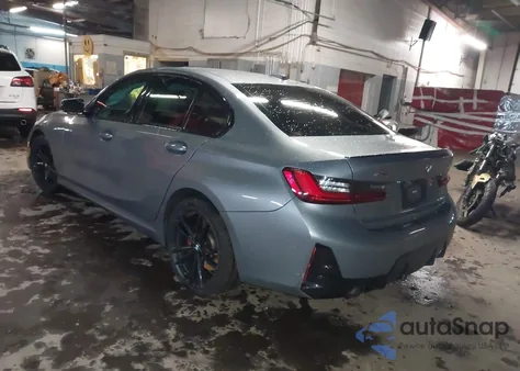 2023 BMW 330I xDrive z USA, uszkodzony, nr VIN 3MW89FF04P8D03086